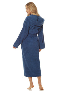 Long bathrobe model 188083 L&L collection