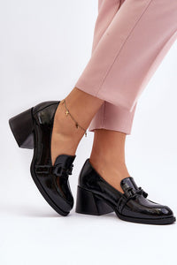 Heeled low shoes model 192916 Step in style