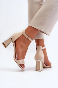 Heel sandals model 195542 Step in style