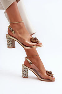 Heel sandals model 195545 Step in style