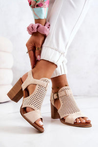 Heel sandals model 195758 Step in style