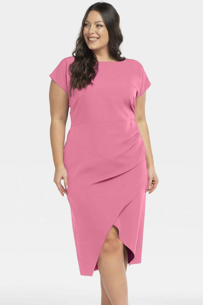 Plus size dress model 197775 Karko