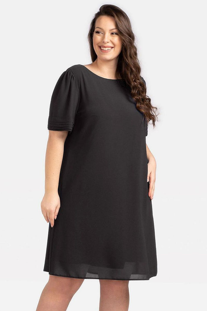 Plus size dress model 198152 Karko