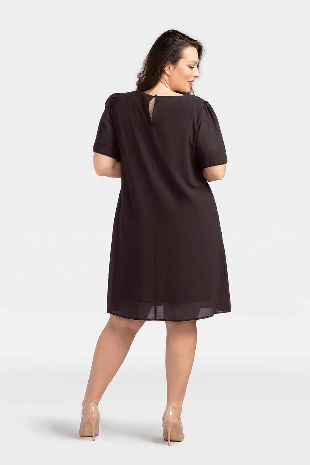 Plus size dress model 198152 Karko