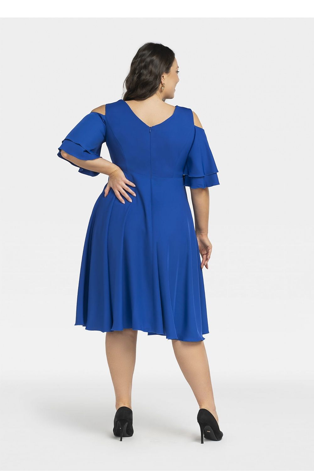 Plus size dress model 198328 Karko