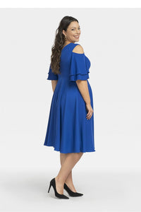 Plus size dress model 198328 Karko