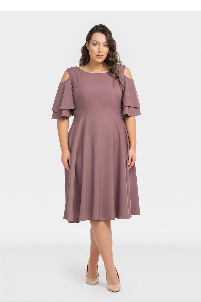 Plus size dress model 198329 Karko