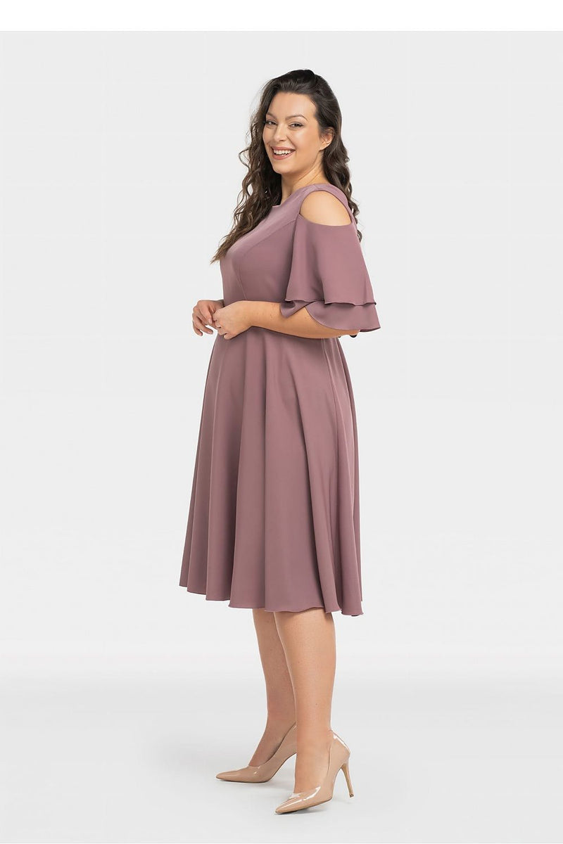 Plus size dress model 198329 Karko