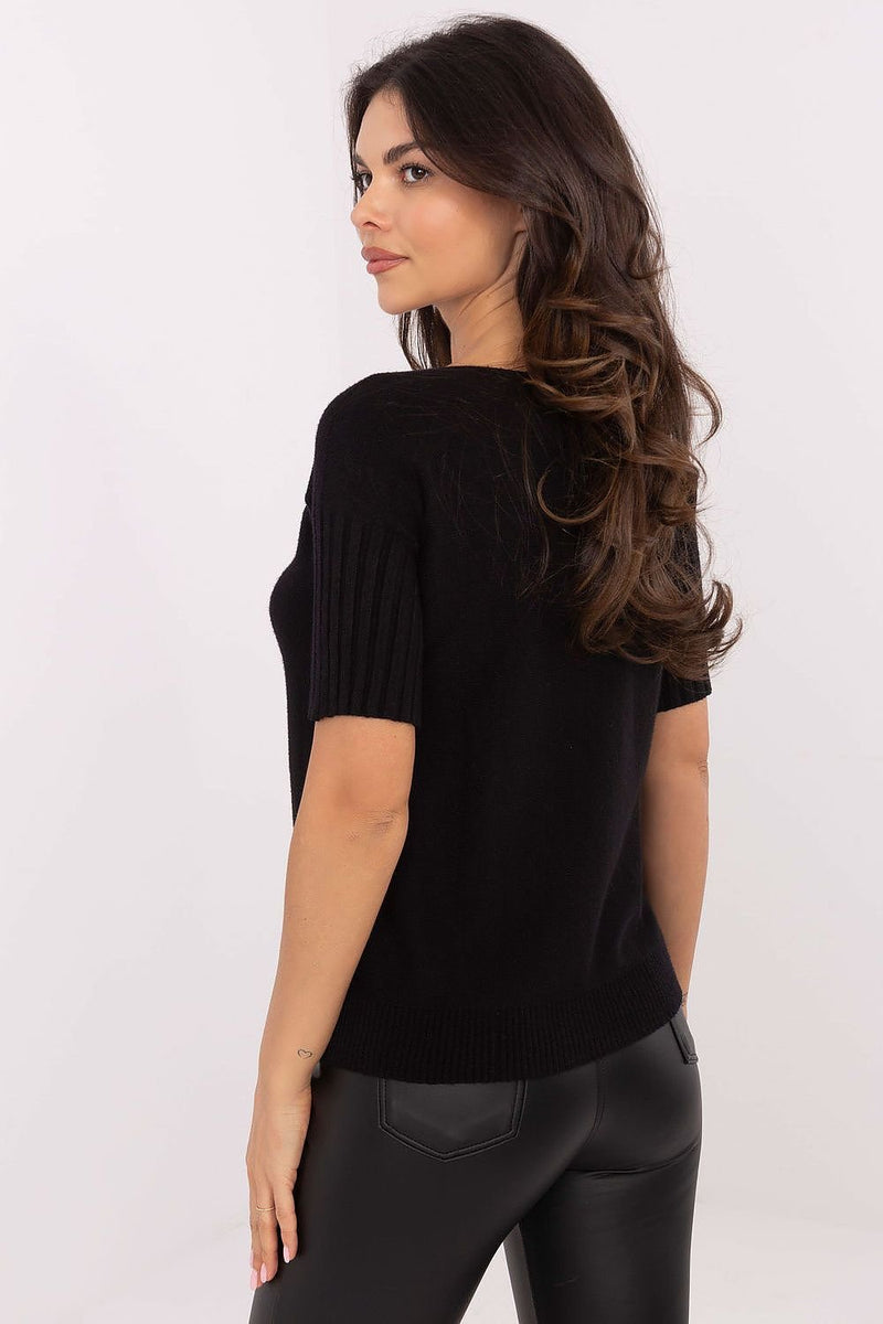 Short sleeve sweater model 203805 Italy Moda