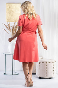 Plus size dress model 178533 Karko