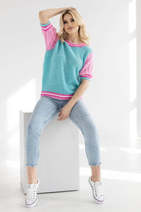 Short sleeve sweater model 178641 PeeKaBoo