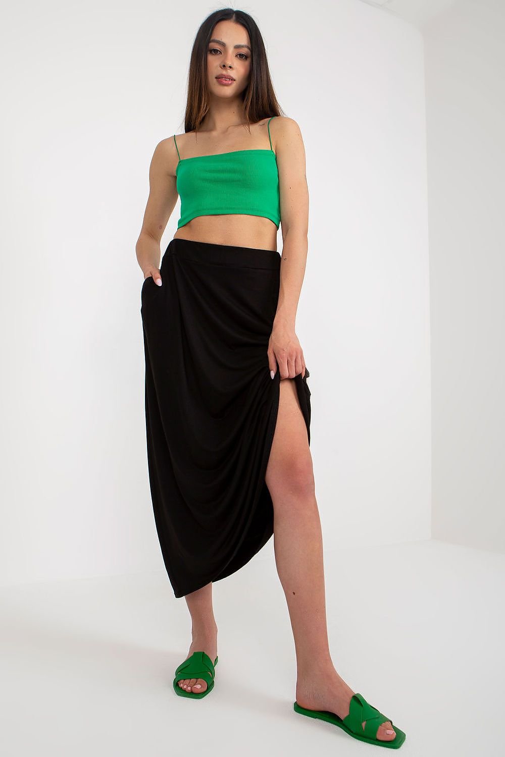 Long skirt model 180212 Rue Paris