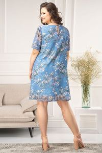 Plus size dress model 180445 Karko