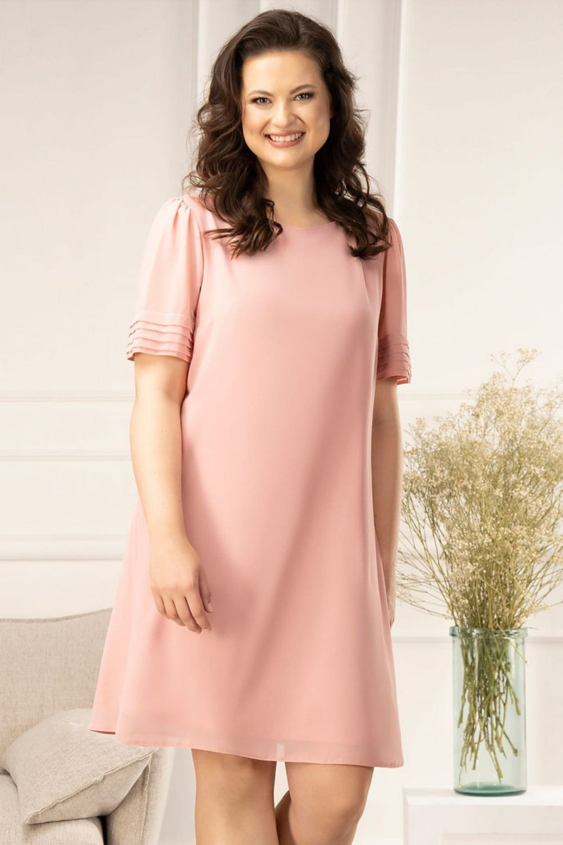 Plus size dress model 180447 Karko