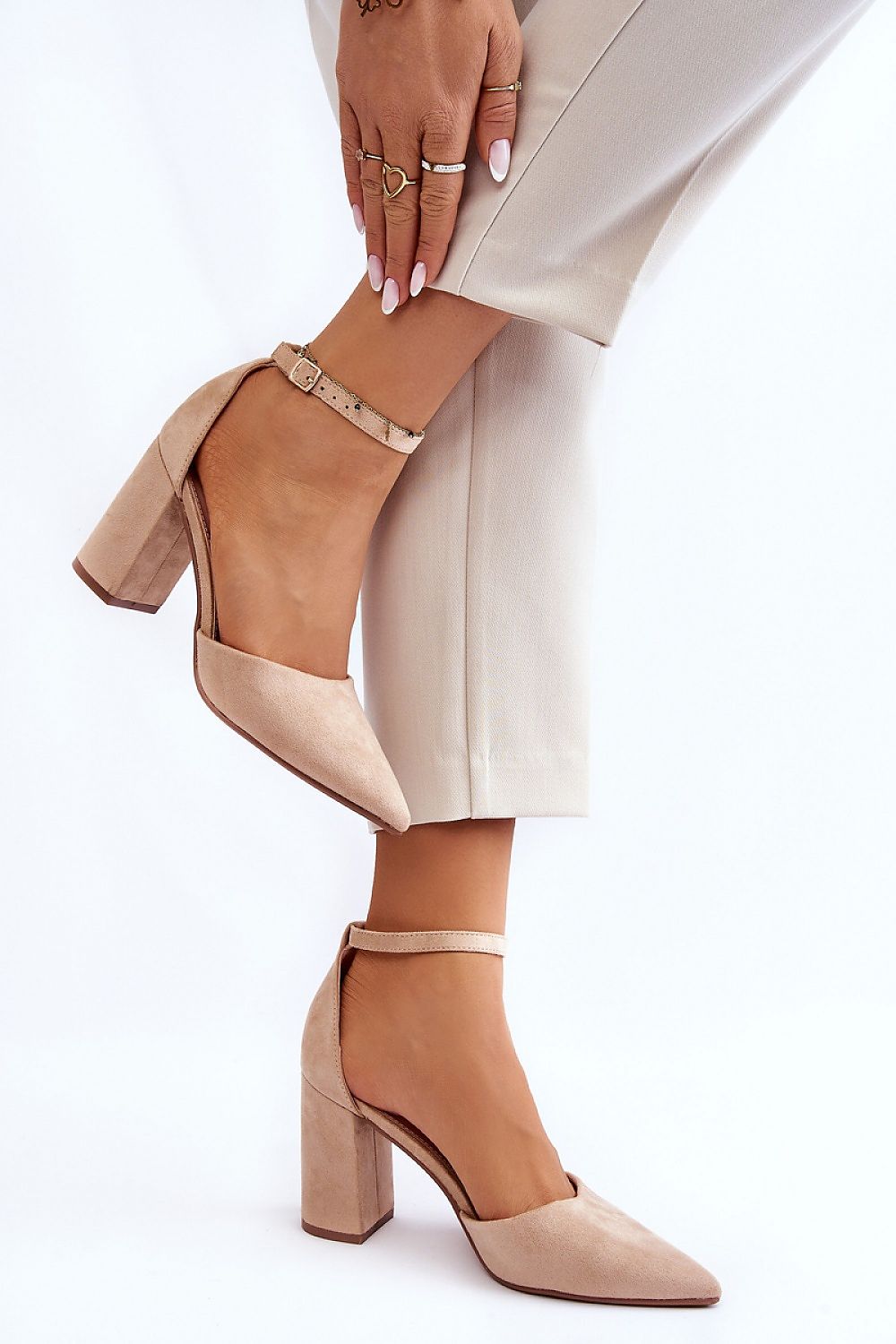 Block heel pumps model 181456 Step in style