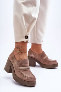 Heeled low shoes model 183961 Step in style