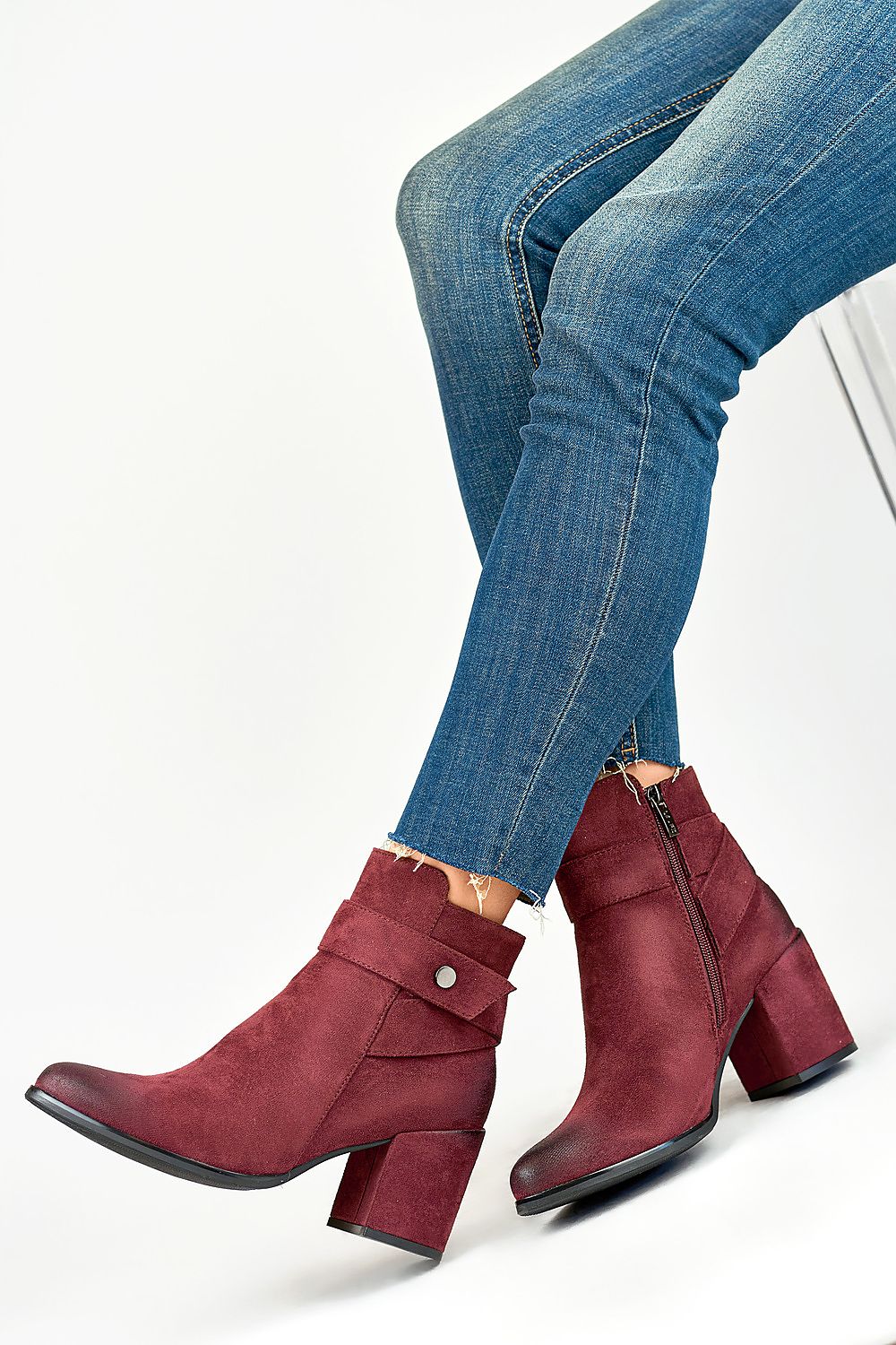 Heel boots model 184623 PRIMO