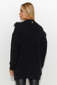 Cardigan model 184778 Makadamia