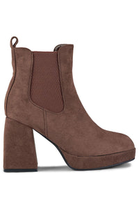 Heel boots model 185182 PRIMO