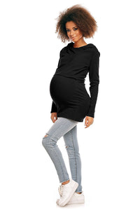 Maternity sweatshirt model 84463 PeeKaBoo