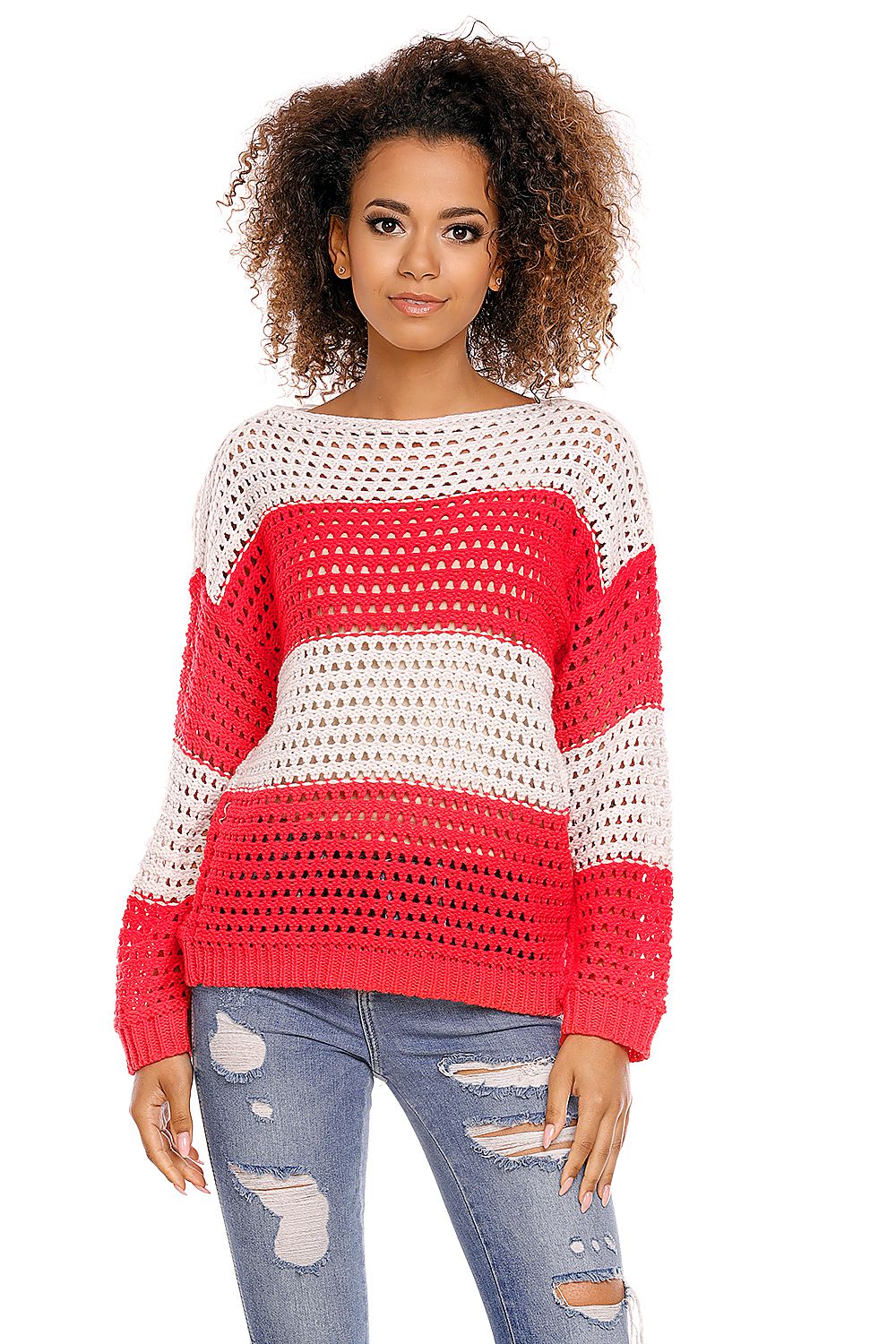 Short jumper model 94458 PeeKaBoo