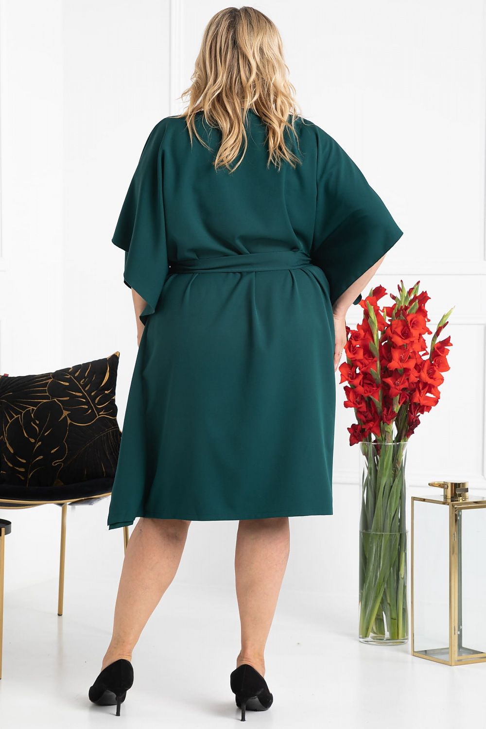 Plus size dress model 168963 Karko