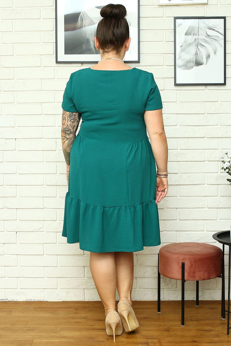 Plus size dress model 169240 Karko