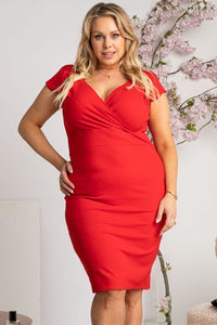 Plus size dress model 169402 Karko