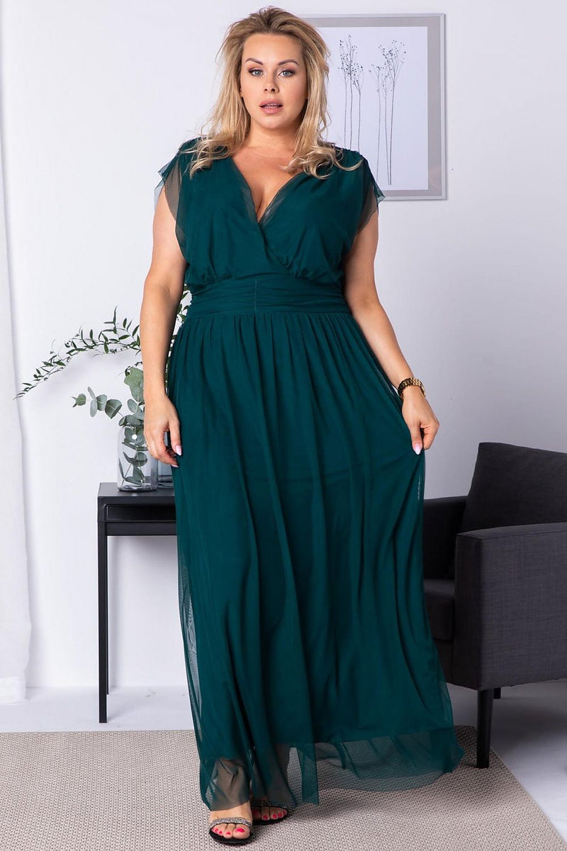 Plus size dress model 175251 Karko